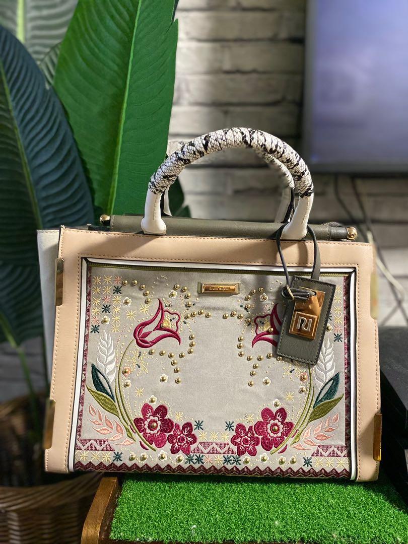 River island winged online tote bag