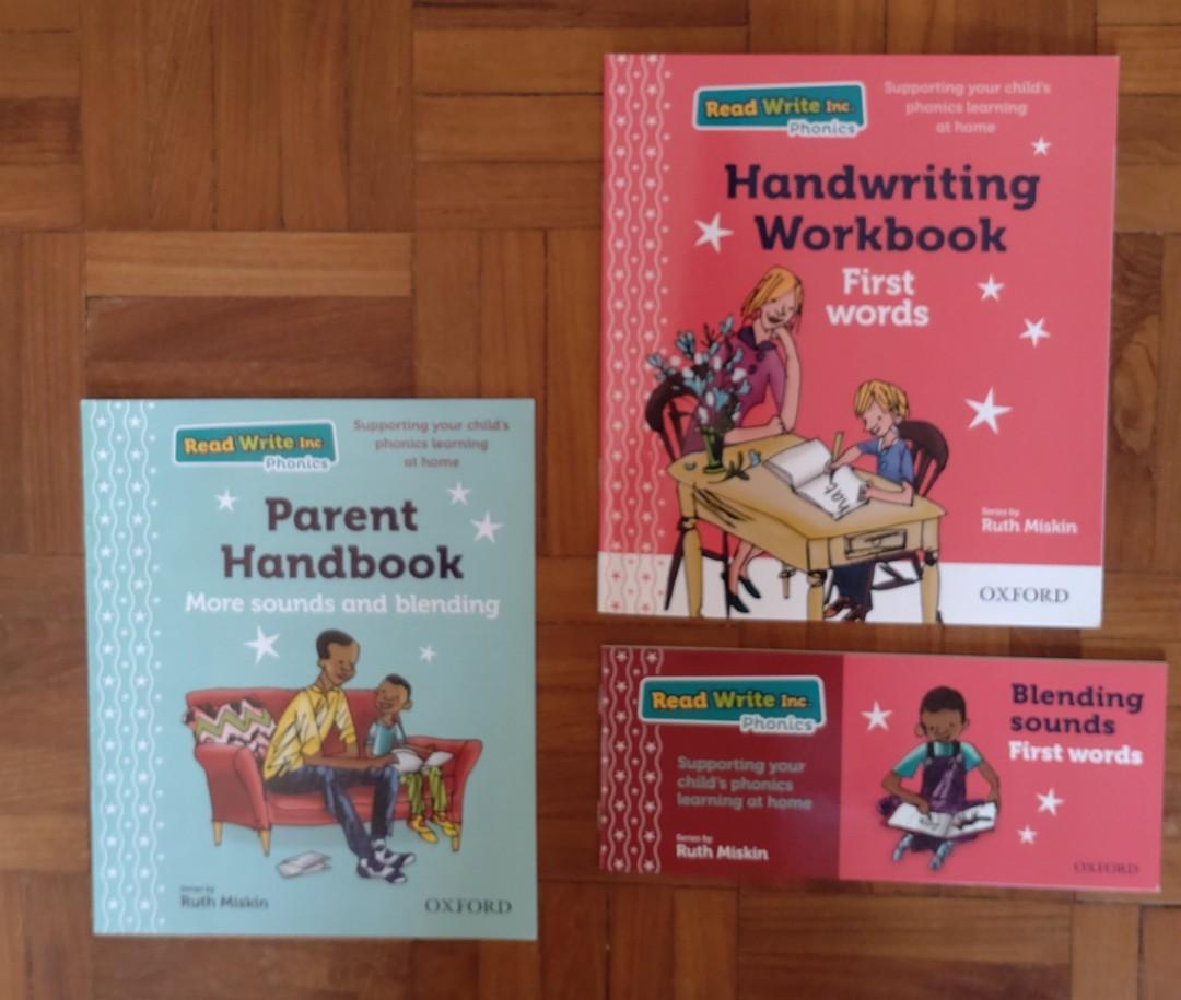 RWI Phonics My Reading & Writing Kit, 興趣及遊戲, 書本 & 文具, 教科書 Carousell