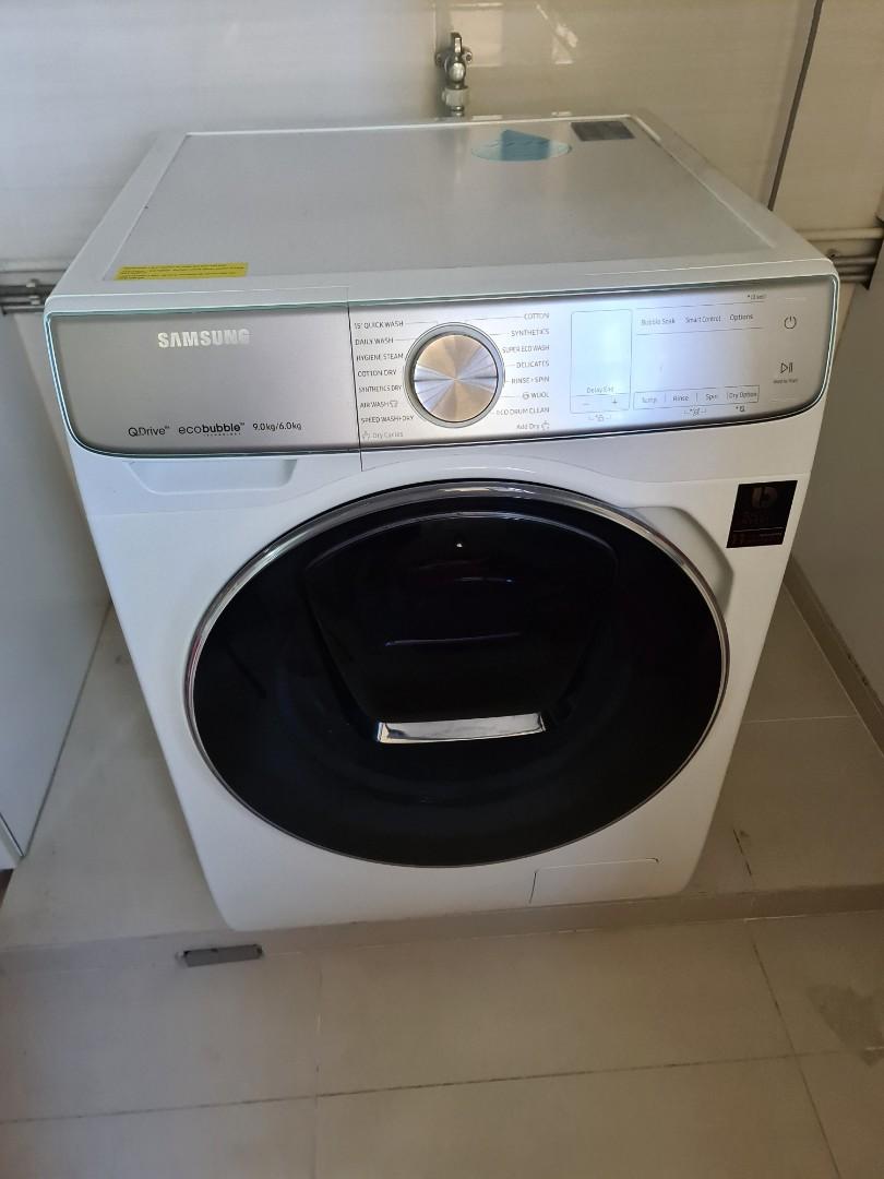 Samsung washing machine and dryer combo, TV & Home Appliances, Washing