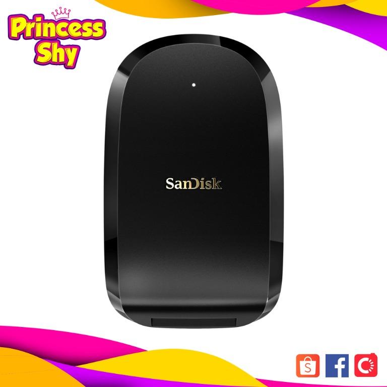 SanDisk Extreme Pro CFexpress Card Reader SDDR-F451 (Category: Hard Disks & Thumbdrives) located in San Juan City. Submitted by princessshyph (Listing ID 1138568941, Image 1). Description: Interface USB 3.1 Gen 2 - USB-C Cable included (0.5 meter) Compatibility For use with CFexpress Card Type B format Dimensions (L x W x H) 106.48mm x 63mm x 23.53mm Supports USB 3. 1 Gen2 speeds for smooth, efficient workflow from location to post production*| U