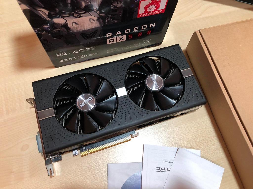 Sapphire radeon rx 580 best sale nitro 8gb