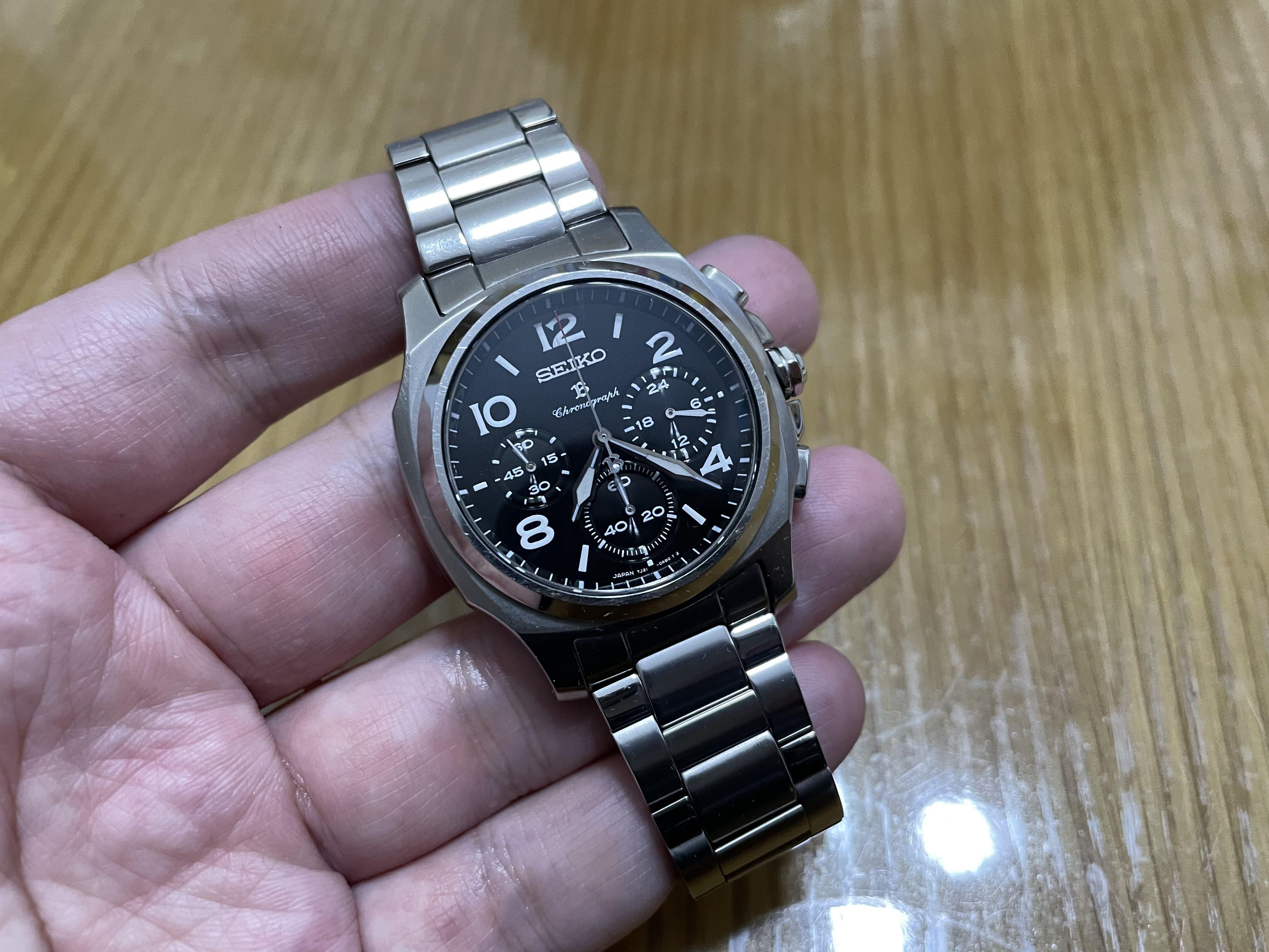 中古Seiko Brightz SAGJ001 HAQ (可換錶), 名牌, 手錶- Carousell