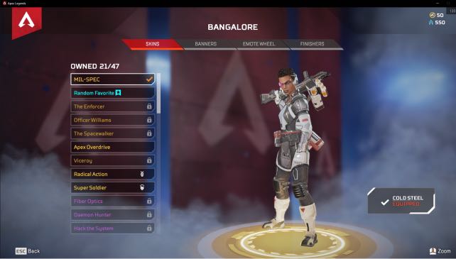Sell Apex Bangalore Heirloom With First Email Video Gaming Video Games On Carousell