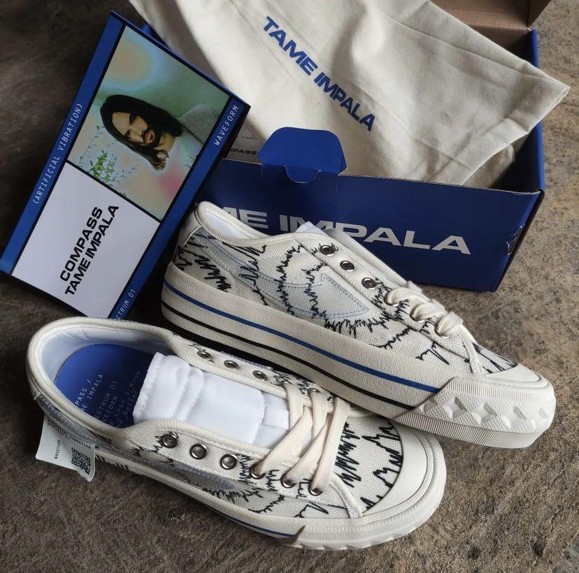sepatu compass x tame impala, Fesyen Pria, Sepatu , Sneakers di Carousell
