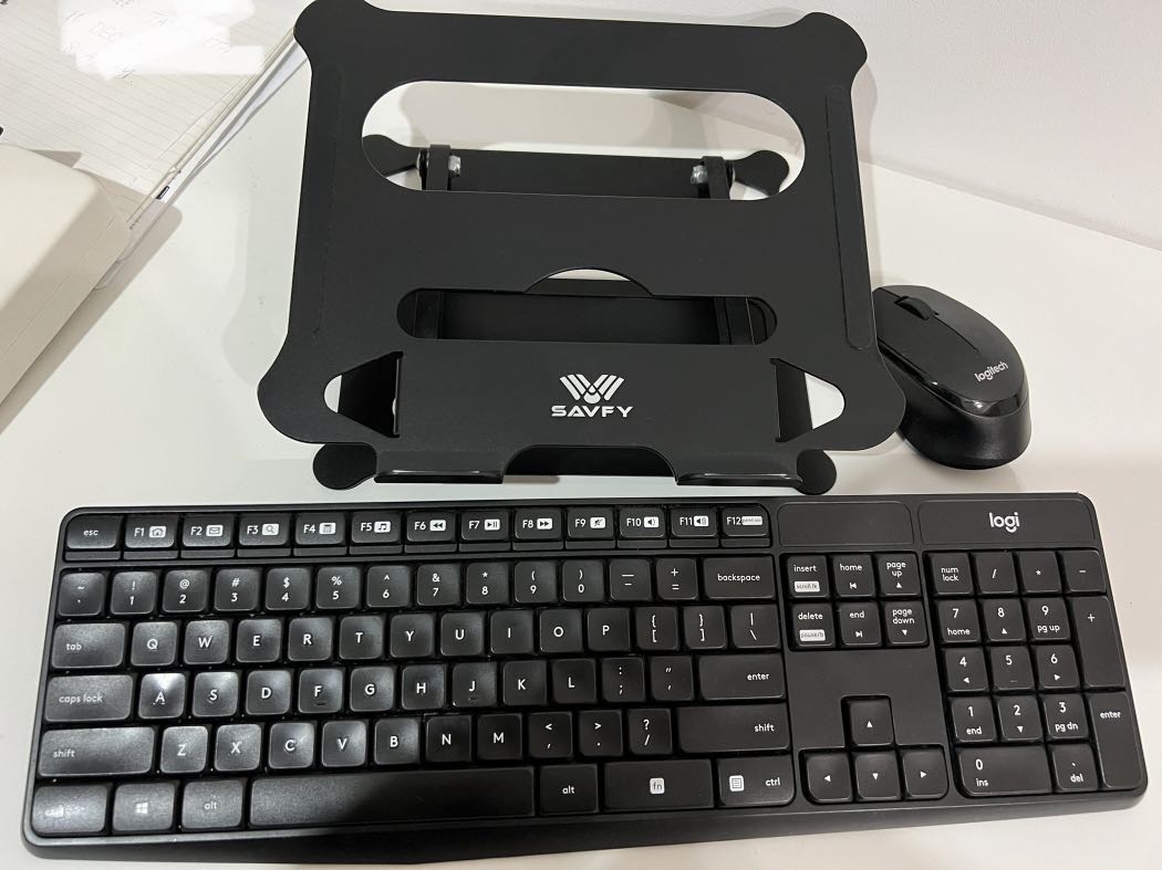 Set of Laptop Stand/Keyboard/Mouse, Computers & Tech, Parts
