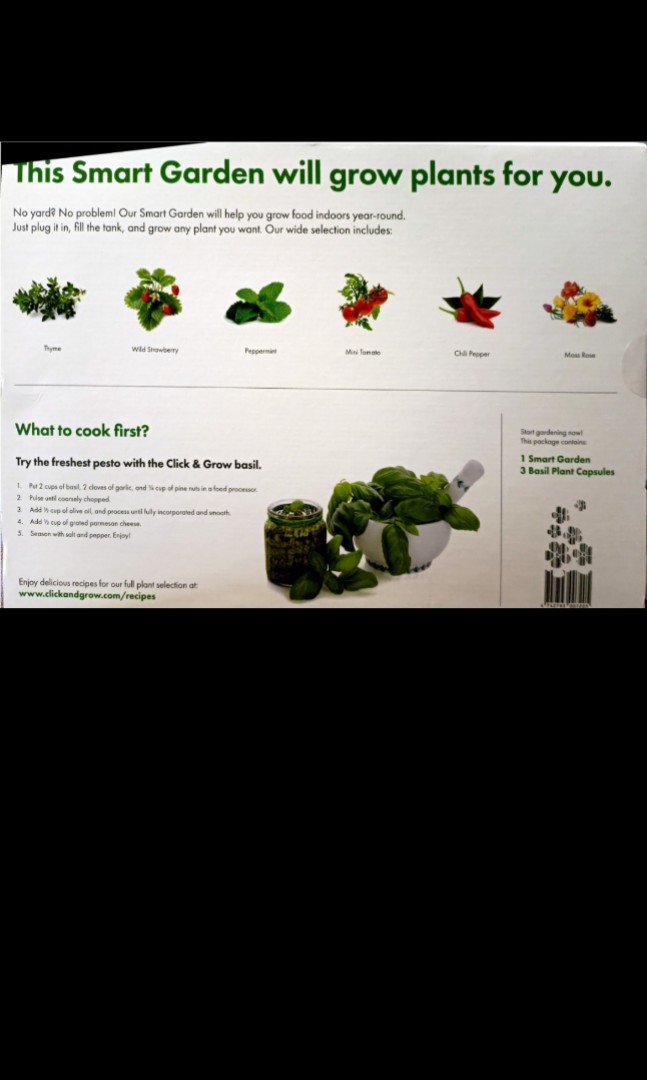 Smart Garden, Furniture & Home Living, Gardening, Plants & Seeds on