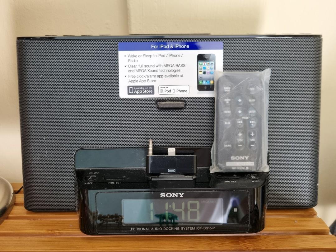 Radio-réveil Sony ICF-DS15iP