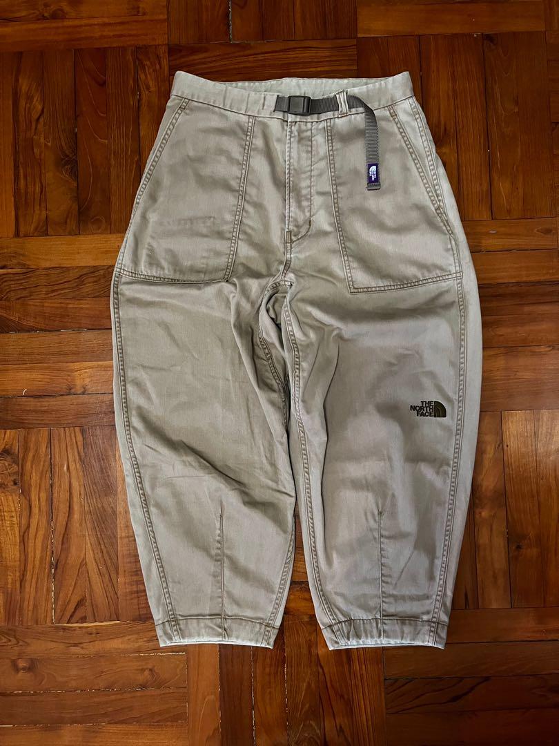 The North Face Purple Label Herringbone Twill Wide Cropped Pants