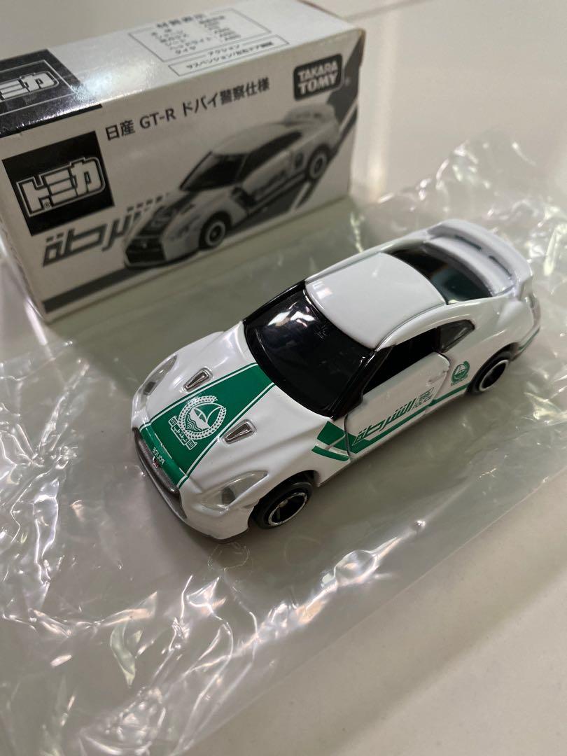 Tomica Nissan GTR Dubai police, Hobbies & Toys, Toys & Games on Carousell