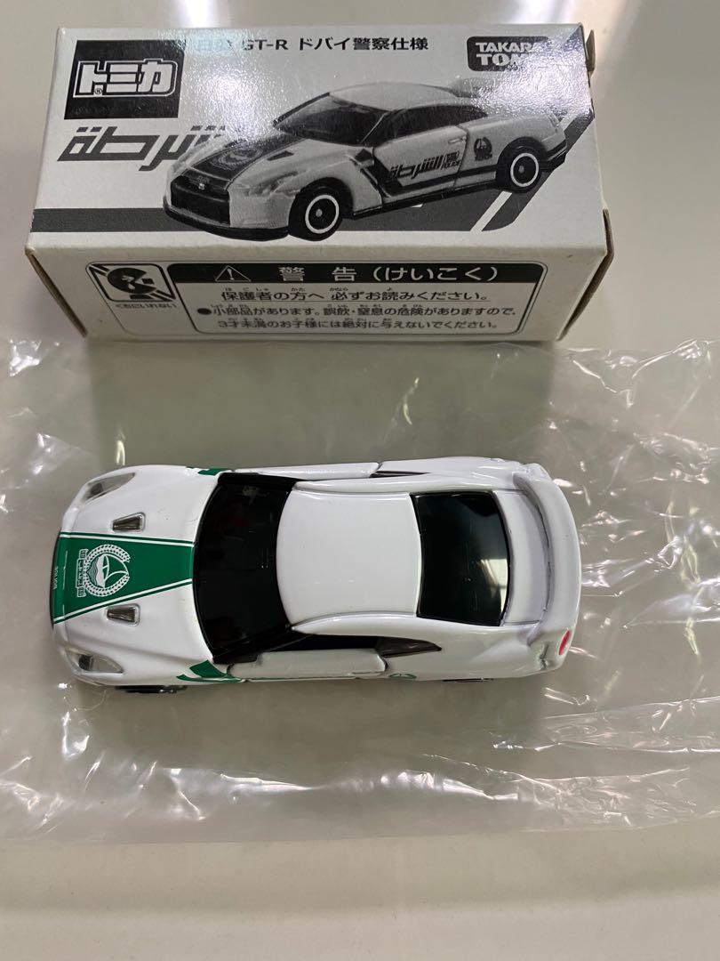 Tomica Nissan GTR Dubai police, Hobbies & Toys, Toys & Games on Carousell