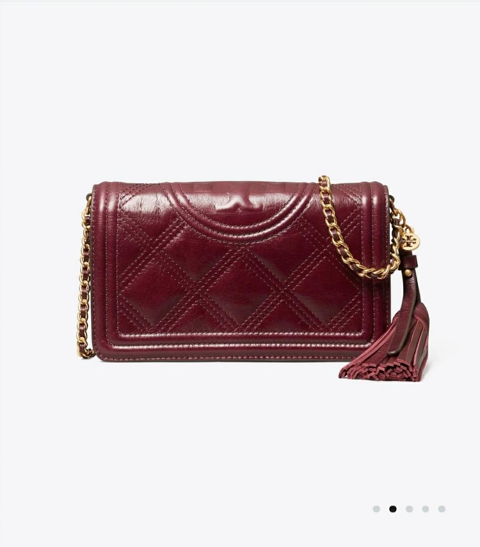 Fleming soft glazed wallet crossbody clearance