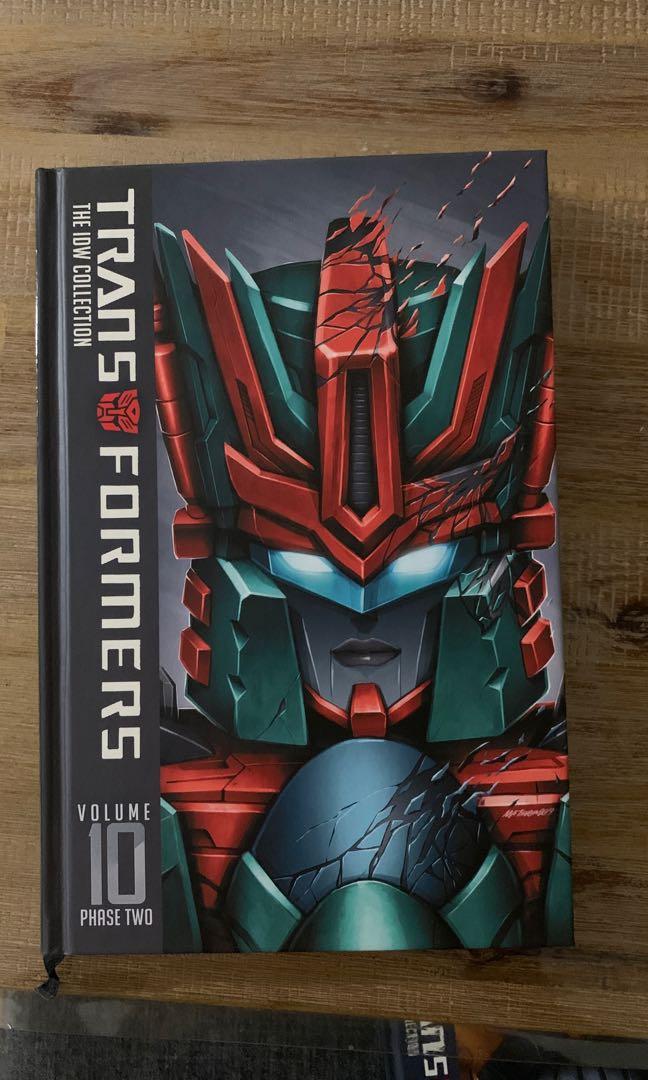 Transformers IDW collection phase 1 volumes 1 and 8, phase 2 volumes 9
