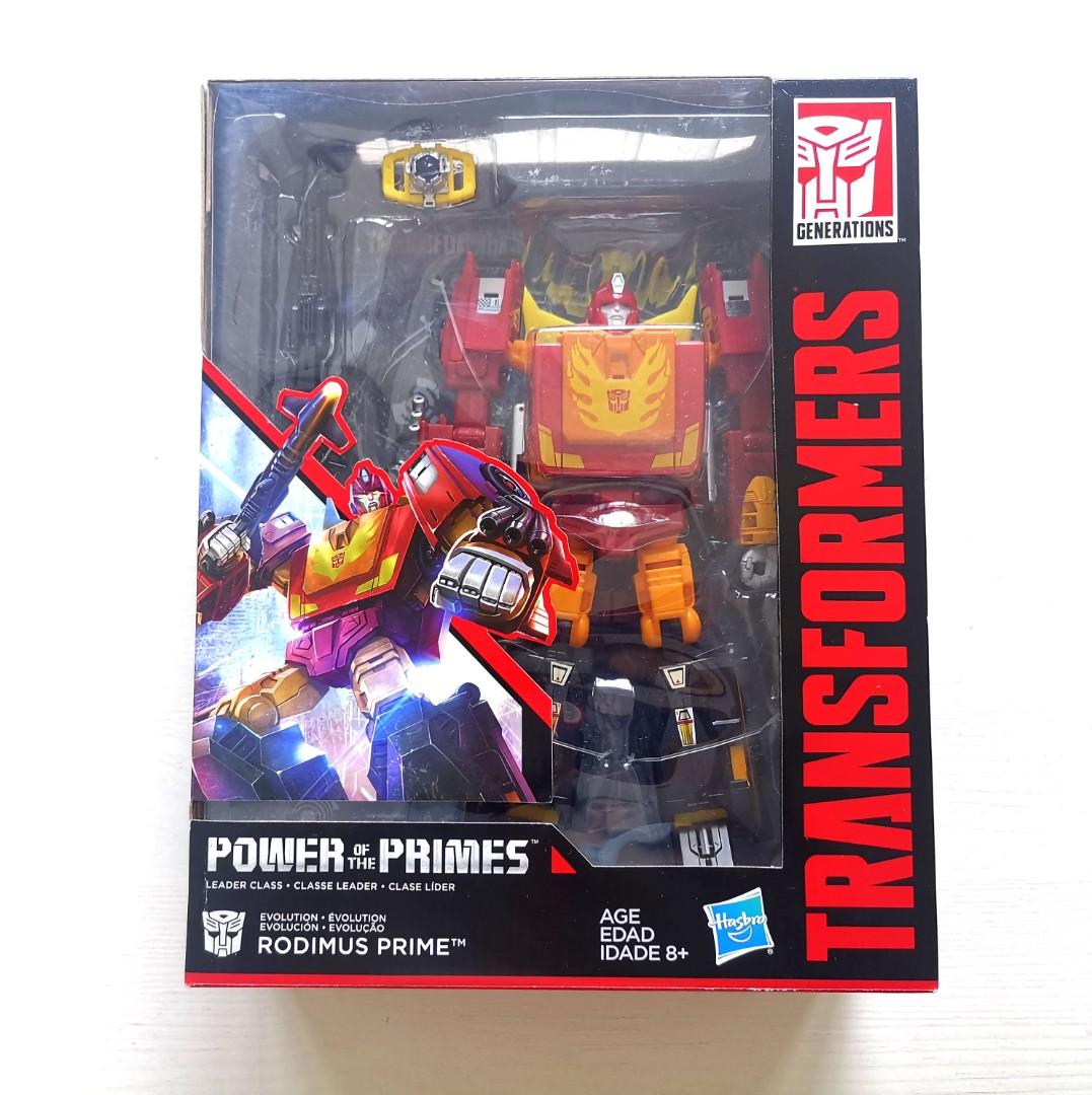 Optimus prime power of the primes toy top