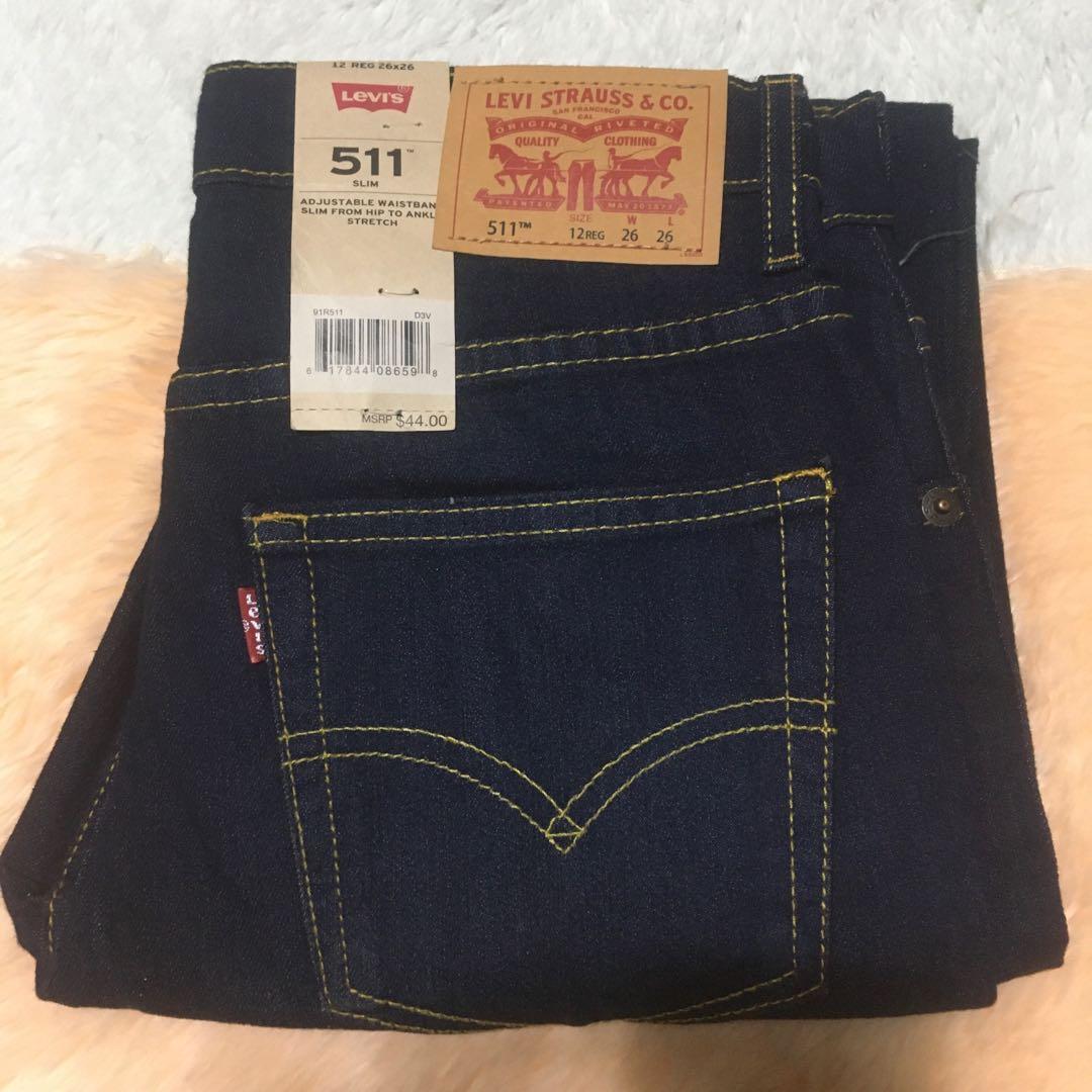 US BOUGHT ORIGINAL LEVIS 511 JEANS WOMEN 26x26, Women's Fashion, Bottoms,  Jeans on Carousell
