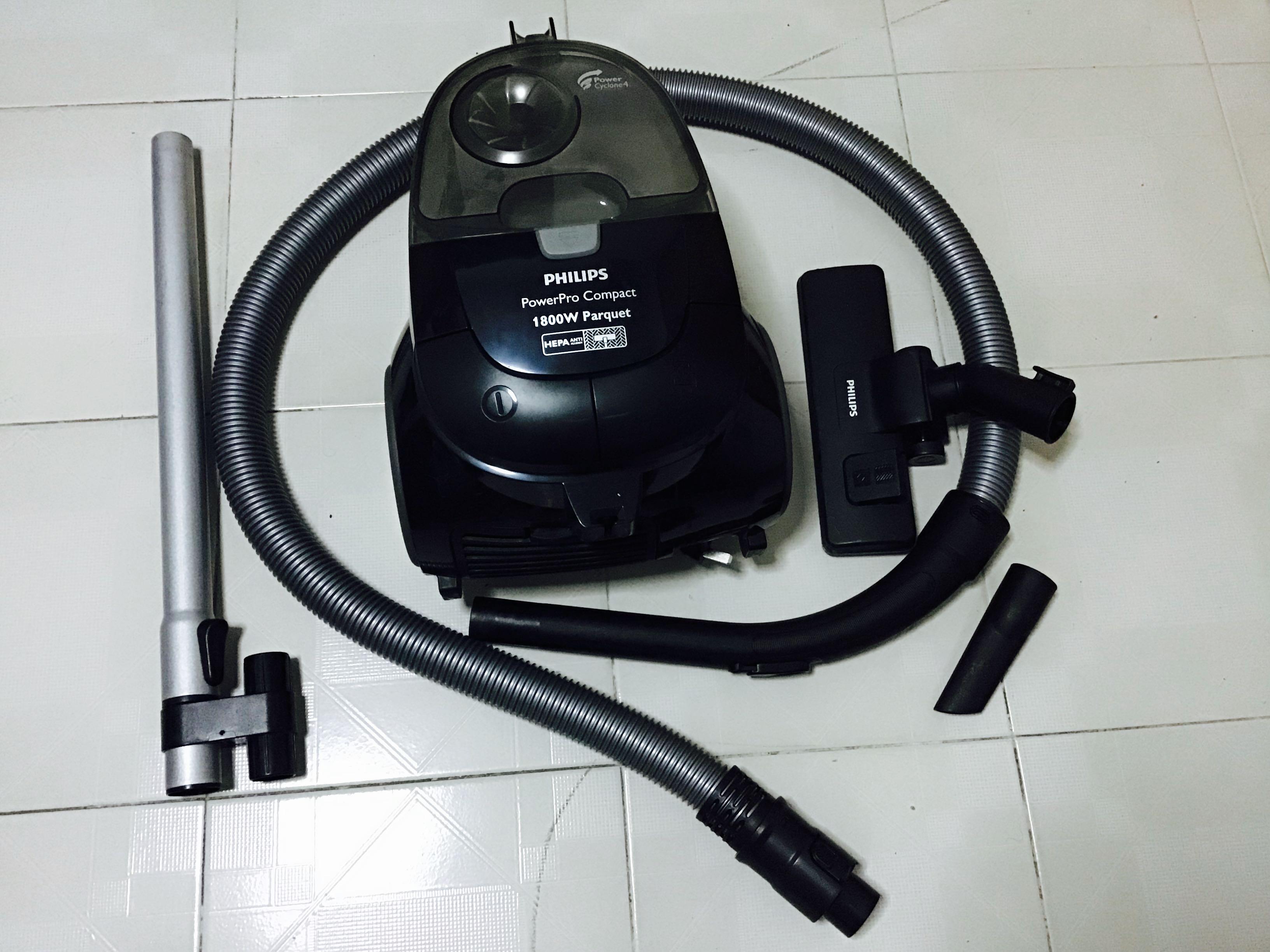 Philips PowerPro Compact Vacuum Cleaner 1800W, TV & Home Appliances ...