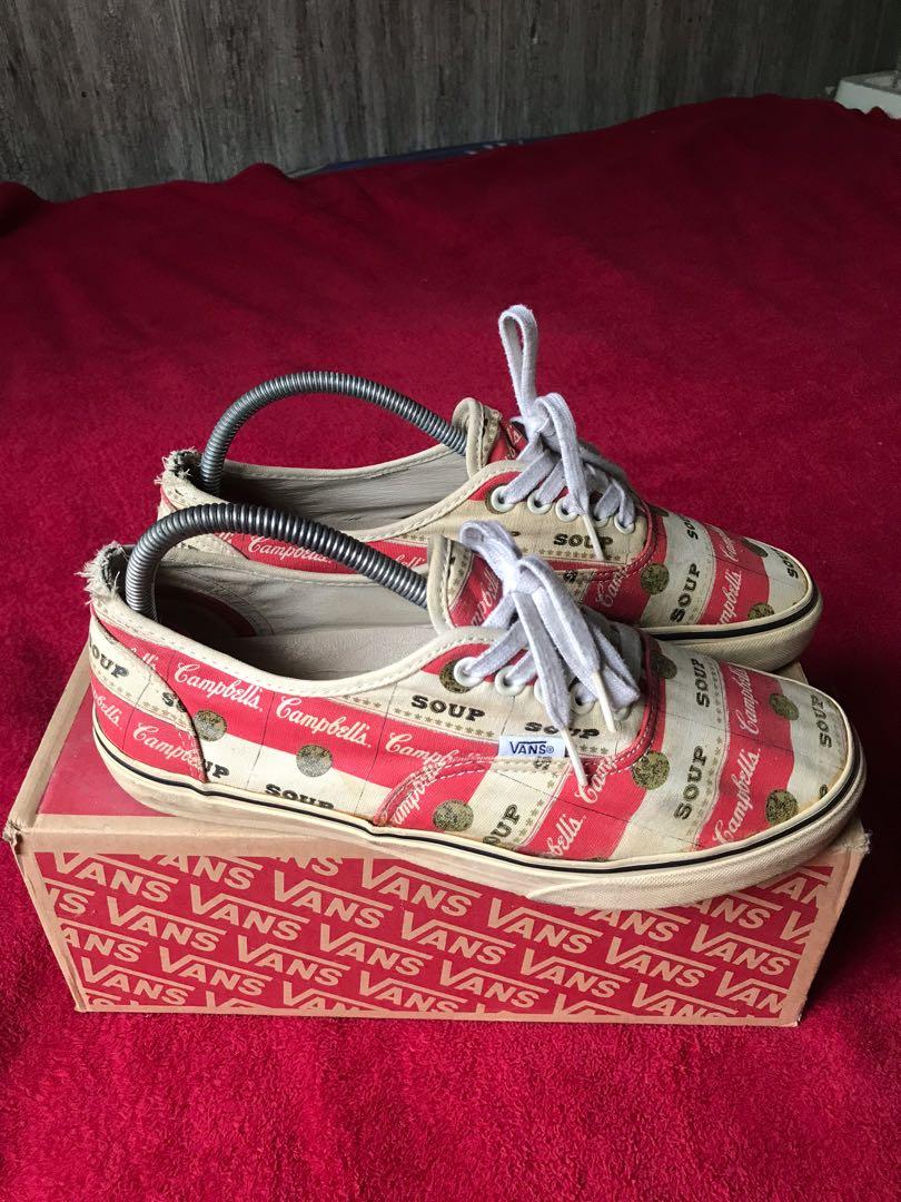 Vans x Supreme Campbell s Soup S S 2012 Men s Fashion Footwear