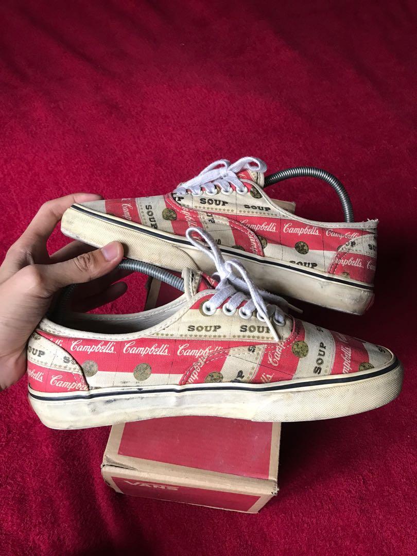 Vans x Supreme Campbell s Soup S S 2012 Men s Fashion Footwear