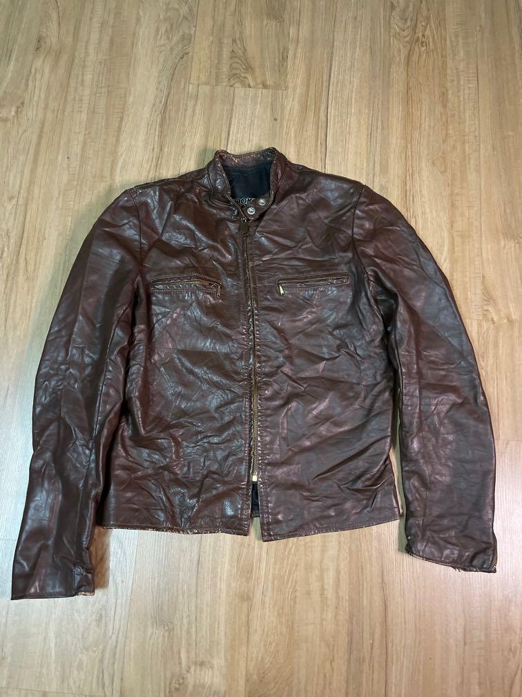 vintage brooks leather jacket