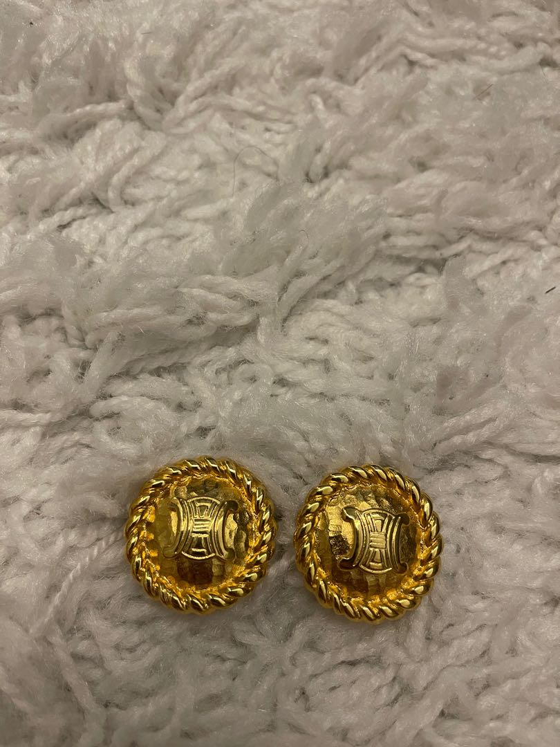 Celine clip new arrivals on earrings