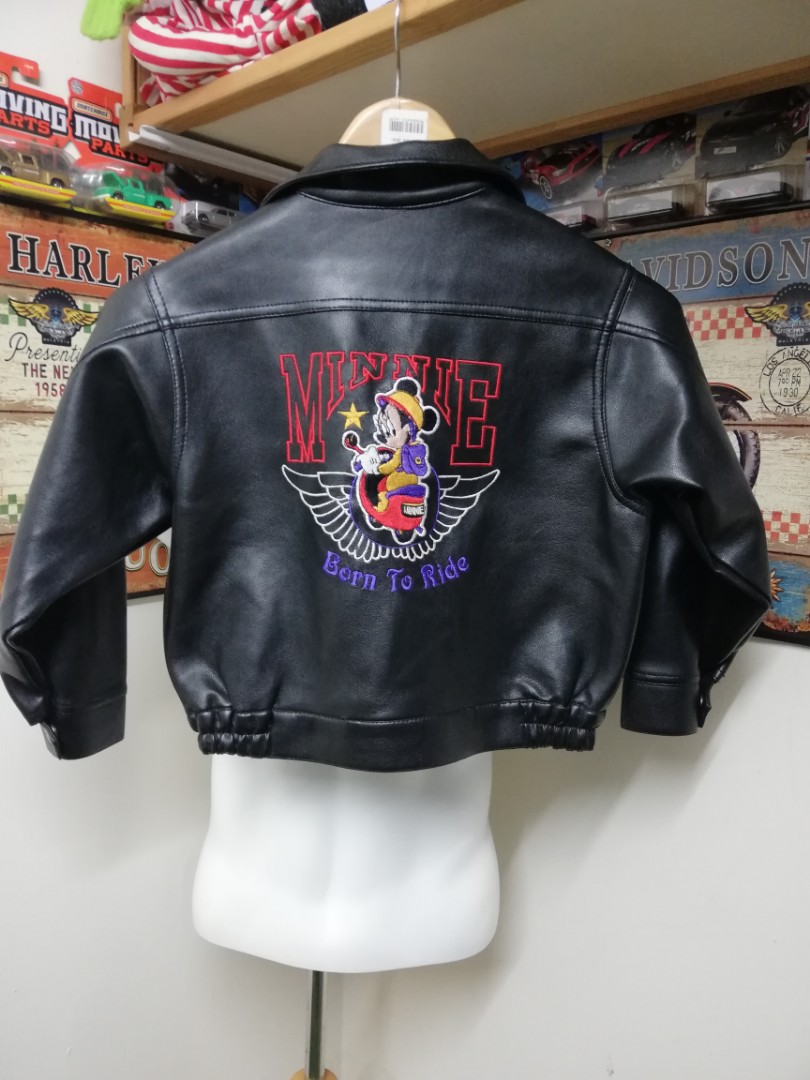 Minnie mouse discount leather jacket
