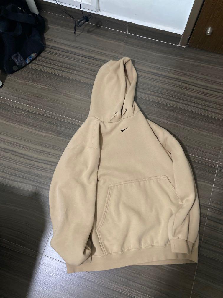 nike sweater tan