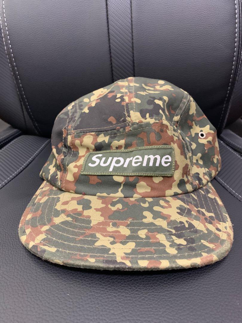 クラシカルレインボーハッピーバード Supreme German Camo Camp Cap