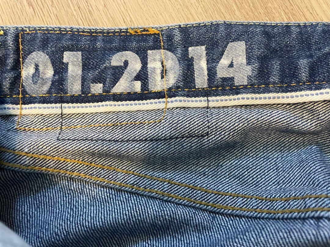 Visvim Social Sculpture 01.2D14 jeans W30 x L30, 男裝, 褲＆半截裙