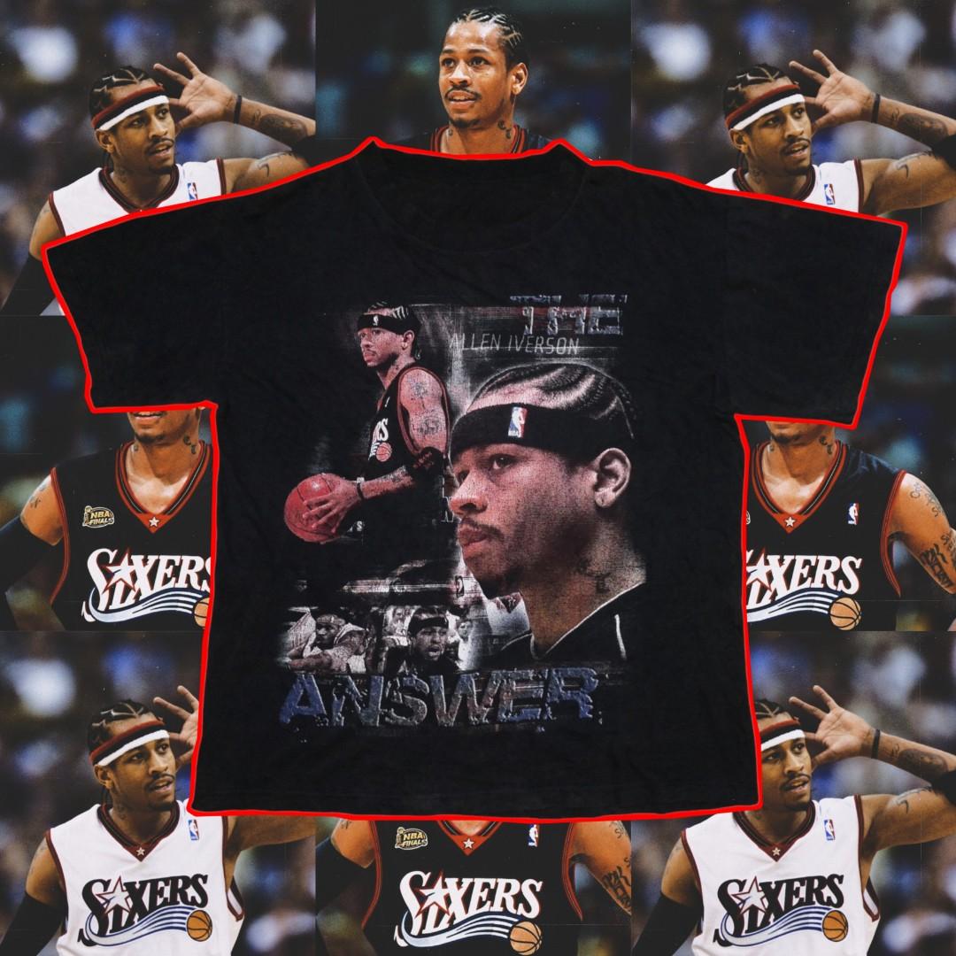 Allen iverson hot sale the answer shirt