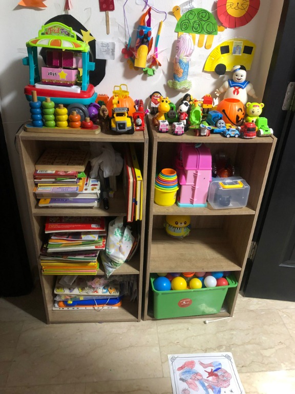 IKEA Wooden Shelf Storage, Furniture & Home Living, Furniture, Shelves