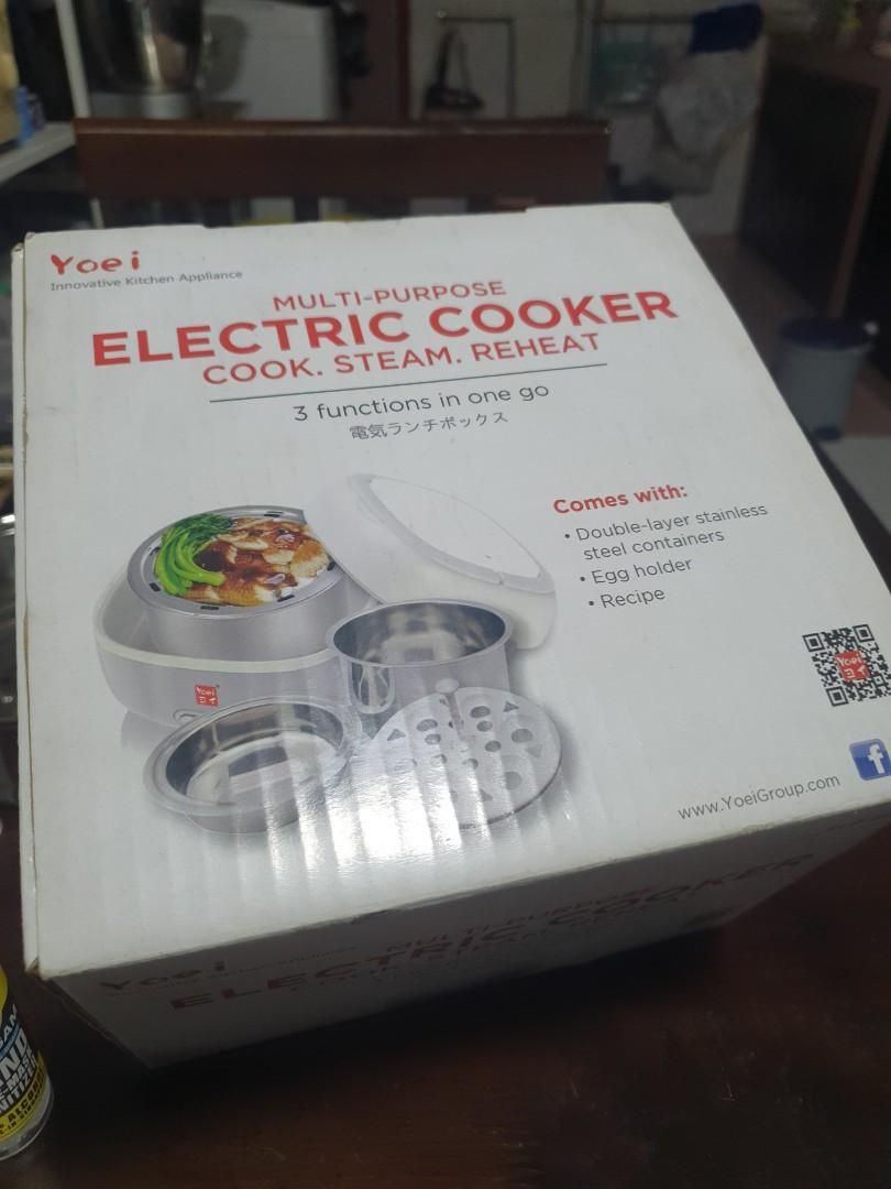 Yoei MultiPurpose Electric Cooker, TV & Home Appliances, Kitchen
