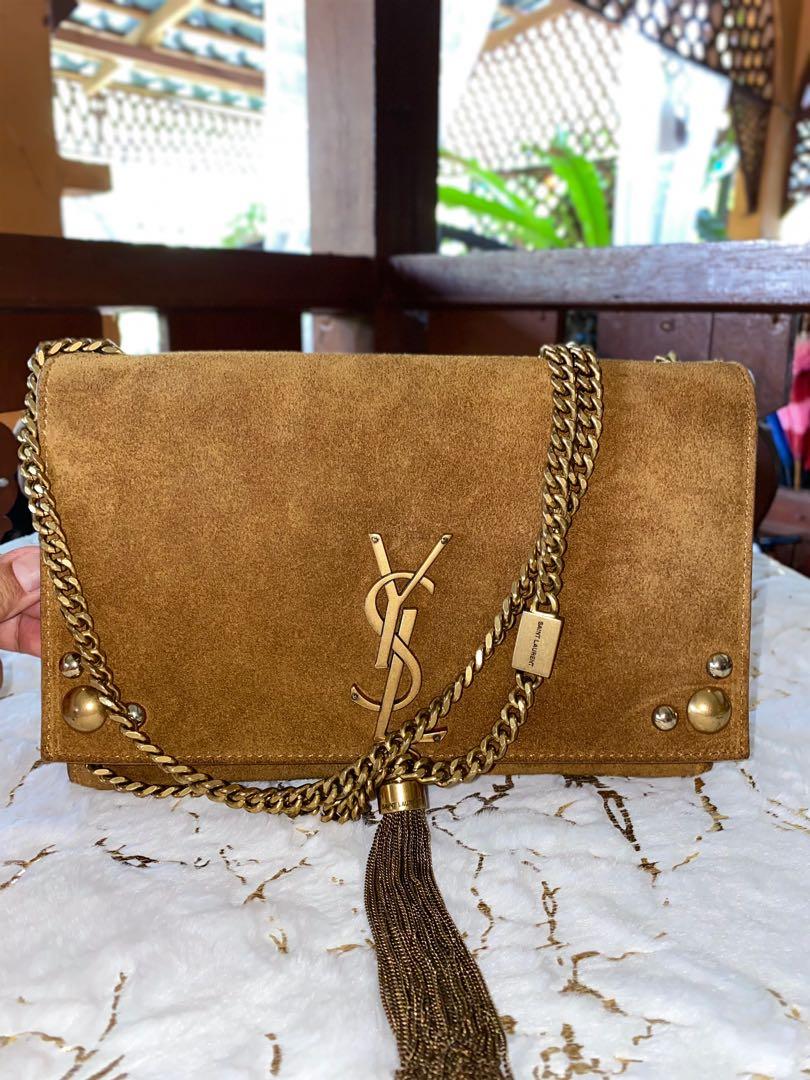 Kate top suede bag
