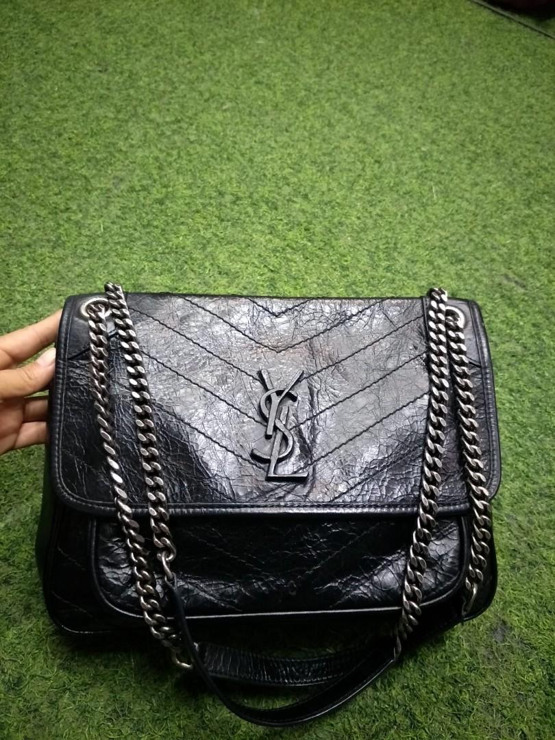 YSL SAINT LAURENT NIKI MEDIUM TWO WAY BAG