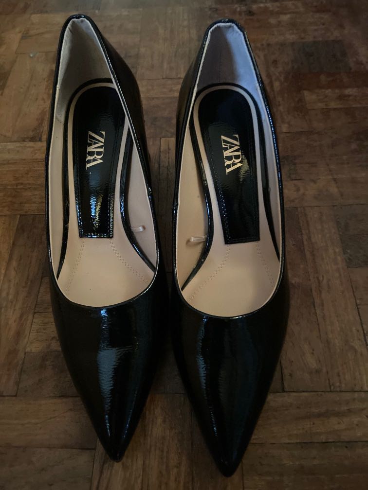 Doll Shoes 50mm Elegant Mary Janes Black
