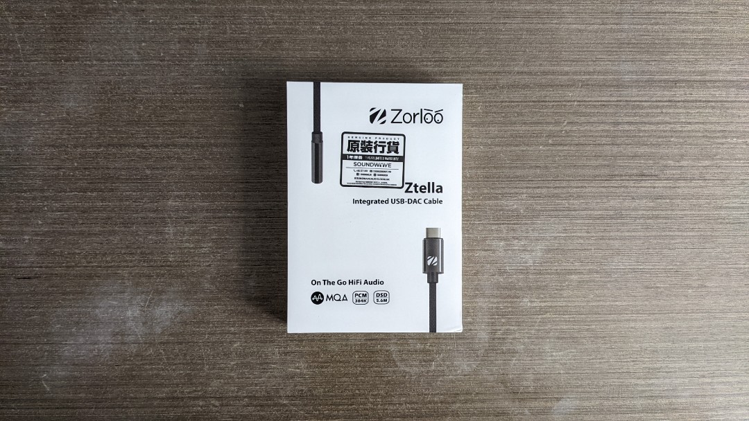 Zorloo Ztella Integrated USB DAC Cable Type-C 轉 3.5mm 耳機轉接頭 轉接線, 音響器材 ...