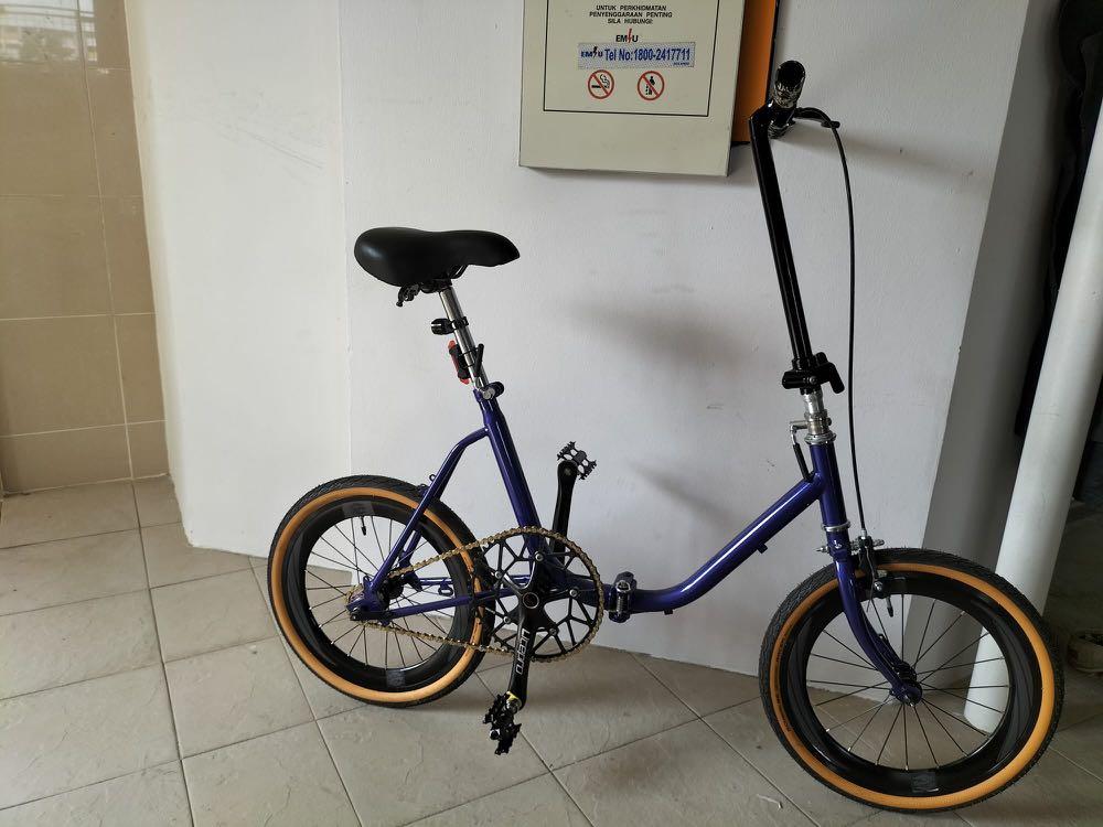 Minion folding bike 2025