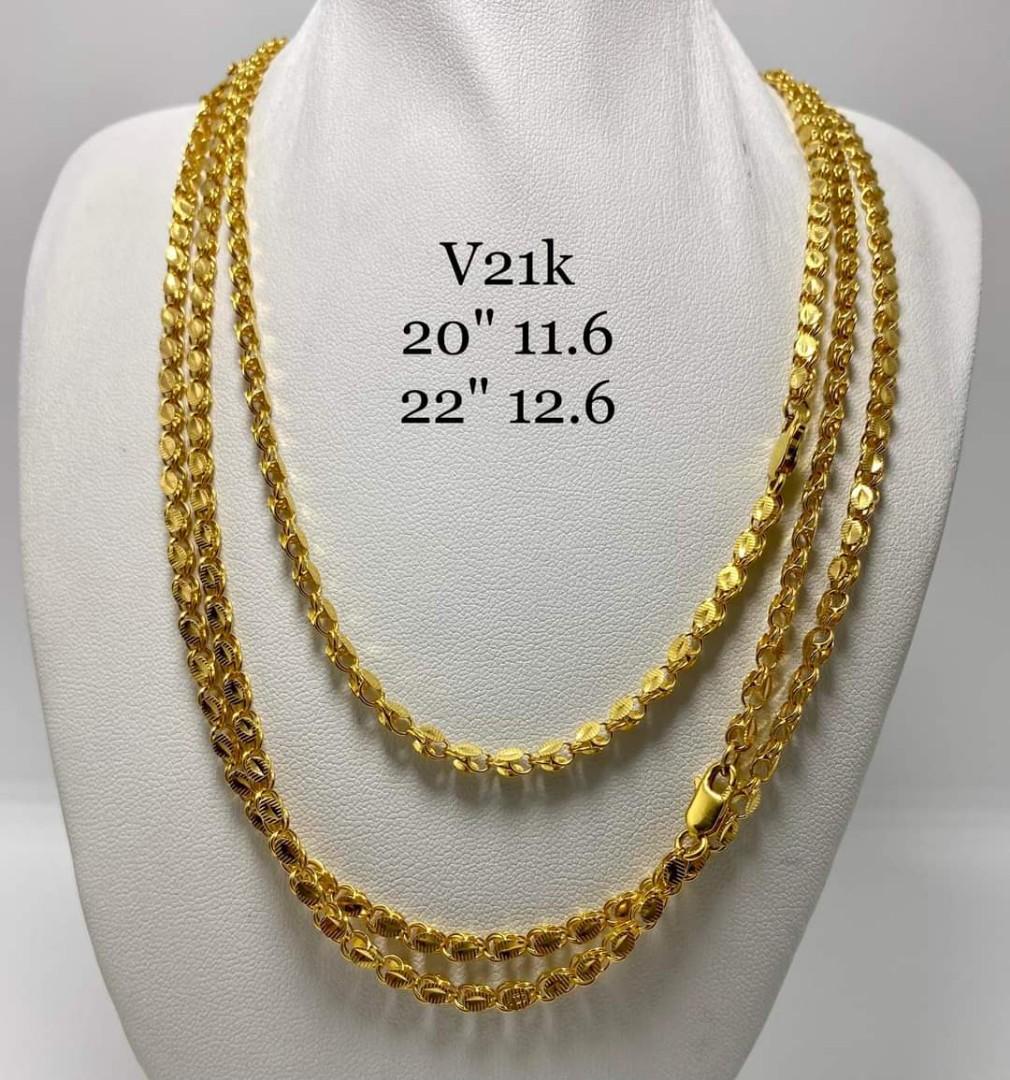 21K.SAUDI DAMASCUS NECKLACE, Women's Fashion, Jewelry & Organizers