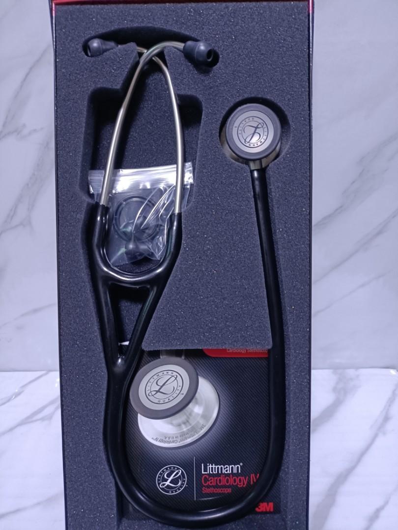 3M Littman Cardiology IV Stethoscope Black Tube, Health & Nutrition