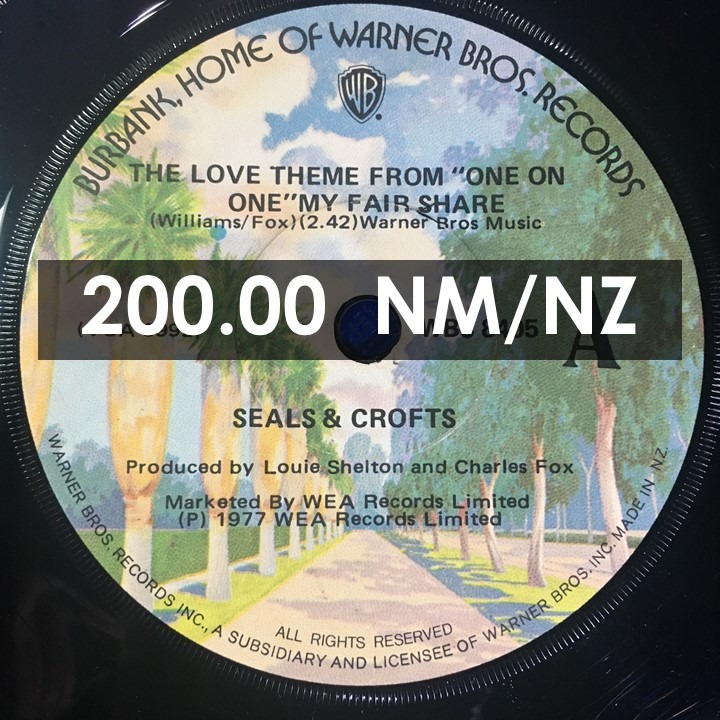 7" Seals & Crofts My Fair Share Vinyl Record, Hobbies & Toys, Music