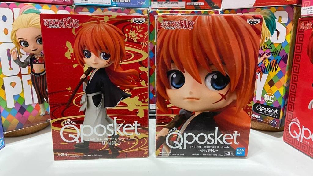所有商品買三送一) 全新正版Qposket 浪客劍心緋村劍心qp figure Bandai
