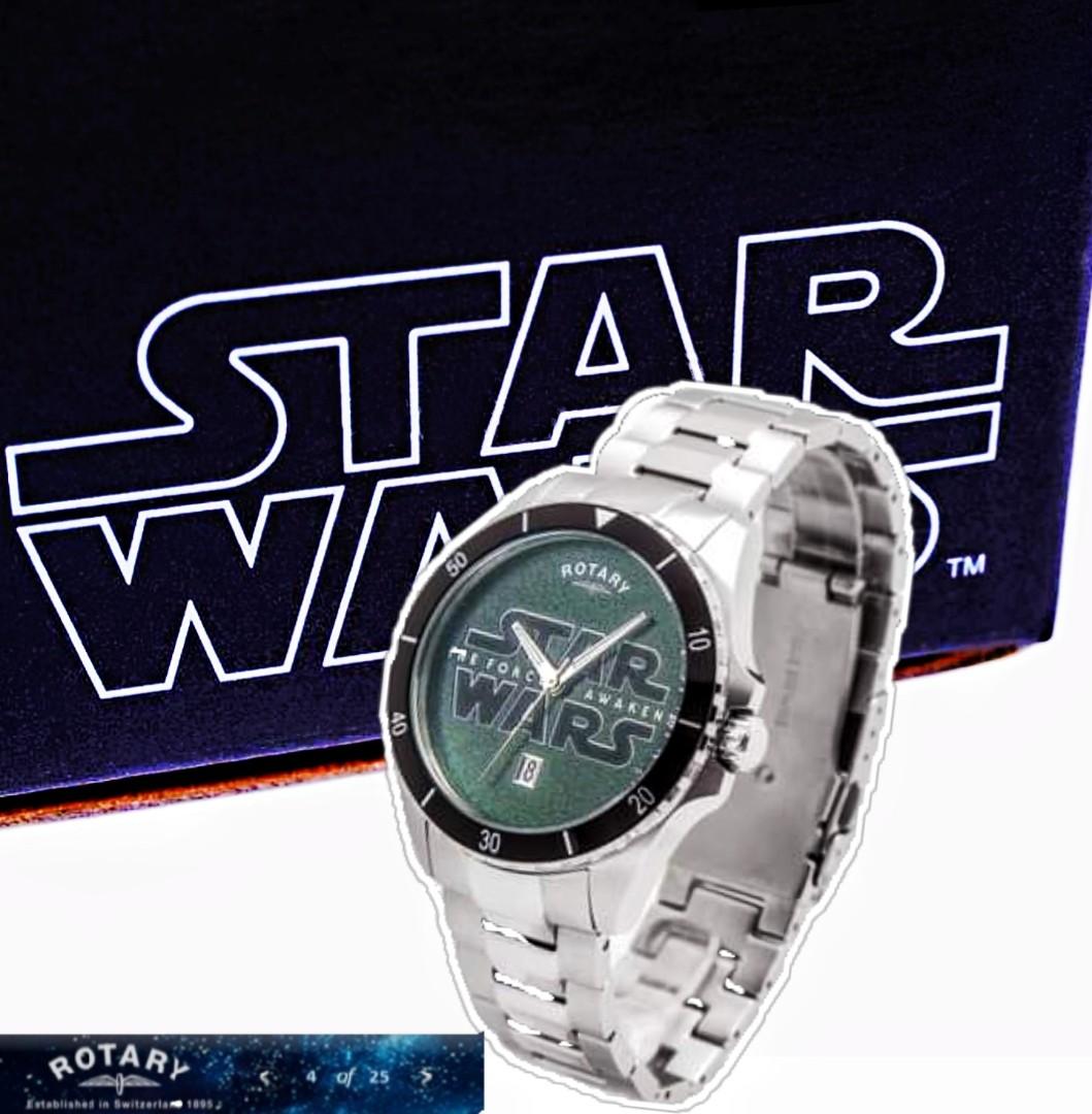 瑞士鐘錶品牌ROTARY 💫 全球限量版星球大戰ROTARY STAR WARS手錶