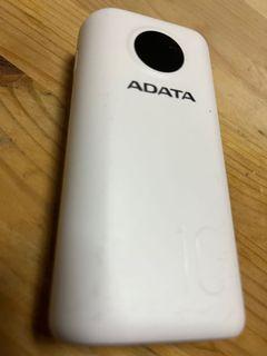 Adata 10000 mAh PD and USB 行動電源