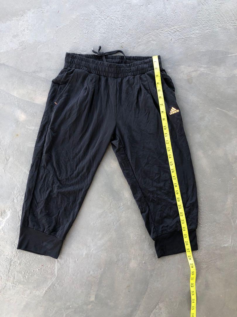 Adidas three quarter shorts hotsell