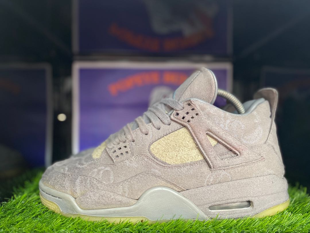 Air Jordan 4 Kaws Men s Fashion Footwear Sneakers on Carousell
