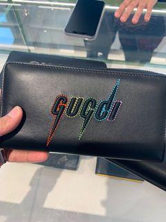 Authentic Gucci Zip Around Wallet