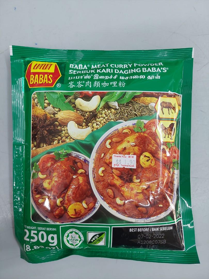 Baba s Brand Meat Curry Powder 250g Free delivery 80 and