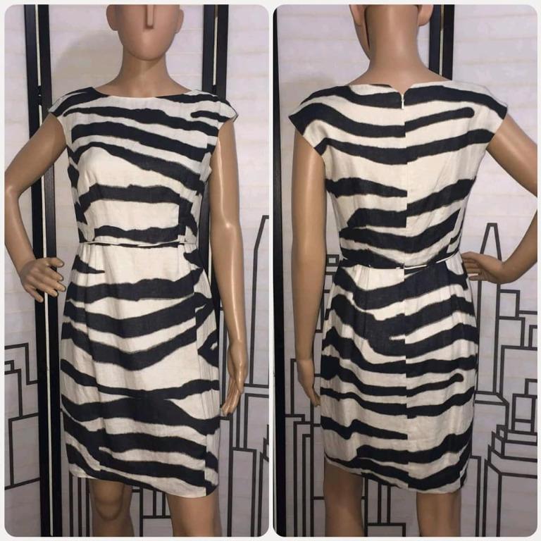 Banana republic zebra dress on sale
