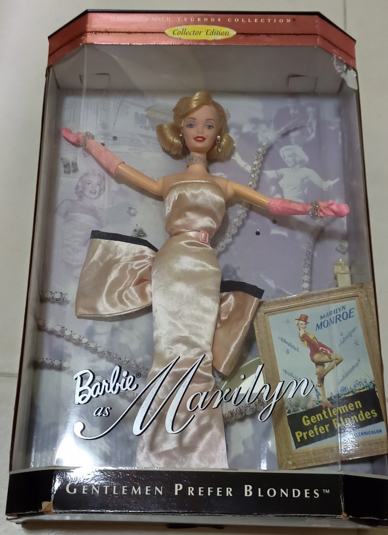 Barbie as Marilyn Gentlemen Prefer blondes Hobbies Toys Toys