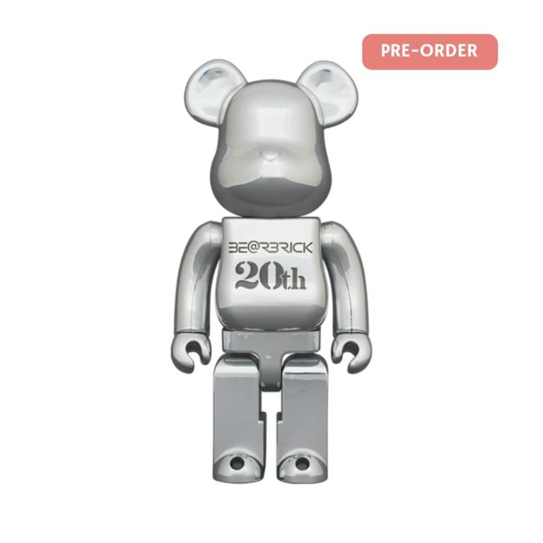 BEARBRICK 20th Anniversary DEEP CHROME Ver.400％, 興趣及遊戲, 玩具
