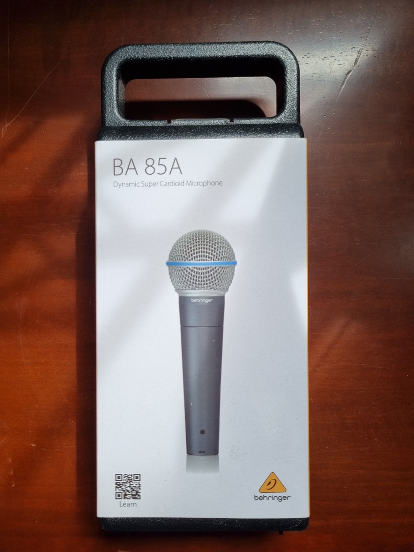 on　Behringer　Other　Dynamic　Equipment　Microphone,　Audio　Super　Audio,　Cardioid　BA85A　Carousell