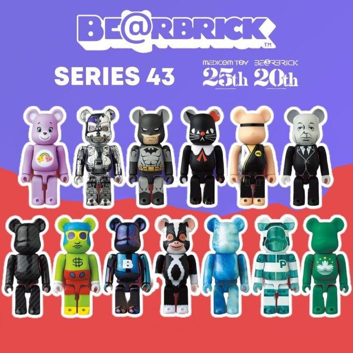 Be@rbrick Series 43 原盒,全新未開, 興趣及遊戲, 玩具& 遊戲類 Be@rbrick Series 43 原盒,全新未開, 興趣及遊戲, 玩具& 遊戲類